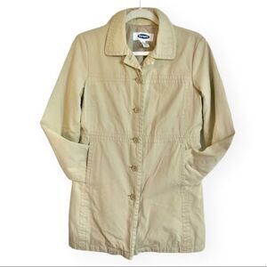 Old Navy ||‎ Khaki Cotton Shell Coat size S